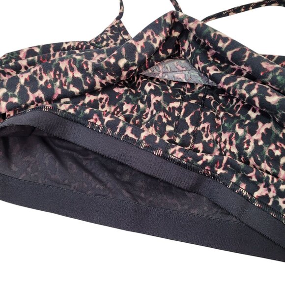 New Cheetah Print Tank Top Athletic Built In Bra Core10 Size X-Large - Picture 11 of 12